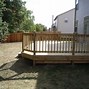 Image result for Deck Railing with 6X6 Posts