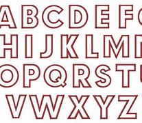 Image result for Open Block Letter Fonts