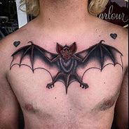 Image result for Baseball Bat Tattoo