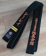 Image result for Kyokushin Karate Black Belt