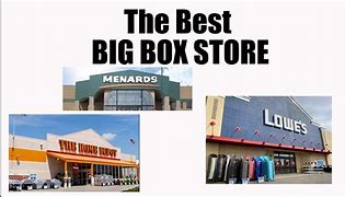 Image result for Define Big Box Store