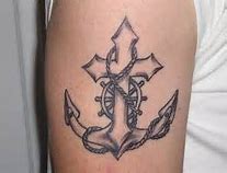 Image result for Anchor with Chain Tattoo Coast Guard