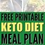 Image result for Keto Diet Meal Plan Printable