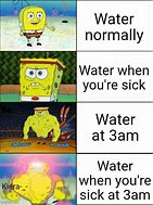 Image result for 3Am Water Meme