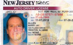 Image result for New Jersey License Number