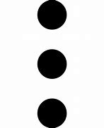 Image result for Three Vertical Dots Icon