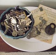 Image result for Decorating with Old Keys