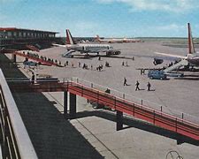 Image result for Rome Fiumicino Airport 1960