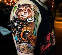 Image result for Rocket and Groot Tattoo