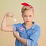 Image result for Rosie the Riveter Pin