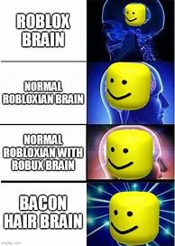 Image result for Galaxy Brain Roblox Meme