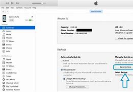 Image result for Backup iPhone with iTunes