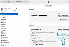 Image result for Backup iPhone with iTunes