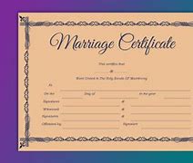 Image result for Us Marriage Certificate