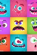Image result for Scary Eyes Cartoon Mask