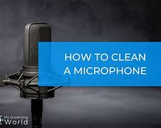 Image result for How to Clean Microphone On iPad