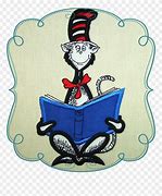 Image result for Cat in the Hat Reading a Book
