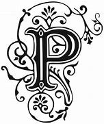 Image result for Letter P Tattoos