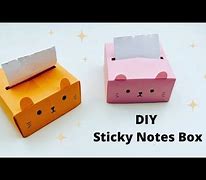 Image result for Stcky Note Box