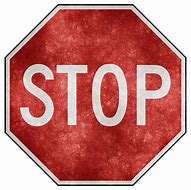 Image result for Object Lock Down Stop Sign