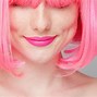 Image result for Silver Pink Hair Style