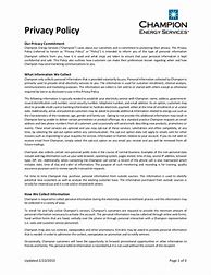 Image result for Privacy Policy Sample