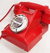 Image result for Red 300 Series Bakelite Telephone