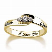 Image result for Engraved Promise Rings
