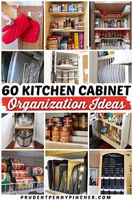 Image result for Kitchen Cabinet Organization Ideas