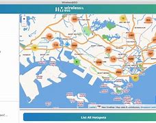 Image result for Wireless@SG Hotspot Map