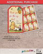 Image result for Winnie the Pooh Candy Bar Wrappers