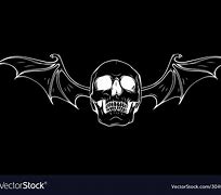 Image result for Skull with Bat Wings