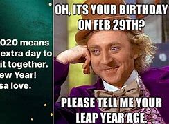 Image result for February Leap Year Meme