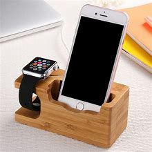 Image result for Wooden Phone Stand with Charger