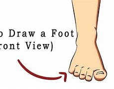 Image result for How to Draw Front-Facing Feet
