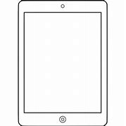 Image result for iPad Cartoon Black and White