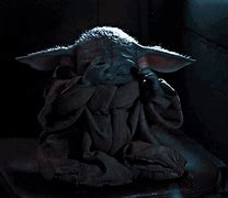 Image result for Baby Yoda Looking Up