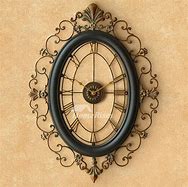 Image result for Wrought Iron Wall Clocks Large