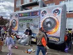 Image result for Boombox Outside Window