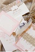 Image result for Wedding Invitation Gold Paper