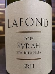 Image result for Lafond Syrah SRH