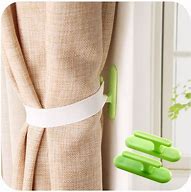 Image result for Adhesive Curtain Hooks