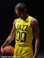 Image result for Utah Jazz Yellow Uniforms