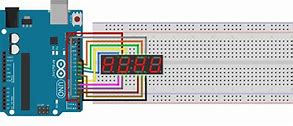 Image result for 4 Digit 8 Segment Display Arduino