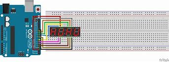 Image result for Arduino 4 Digit 7 Segment Display