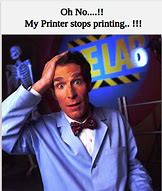 Image result for Broken Printer Meme