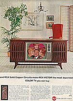 Image result for RCA Victor Color TV Vertical Sign