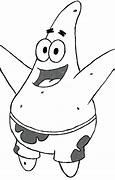 Image result for Patrick Star Line Drawing