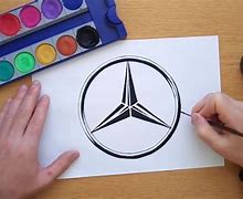 Image result for Mercedes Logo Drawing