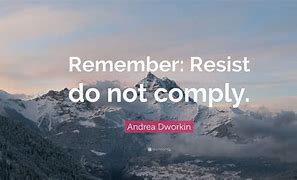 Image result for Do Not Comply